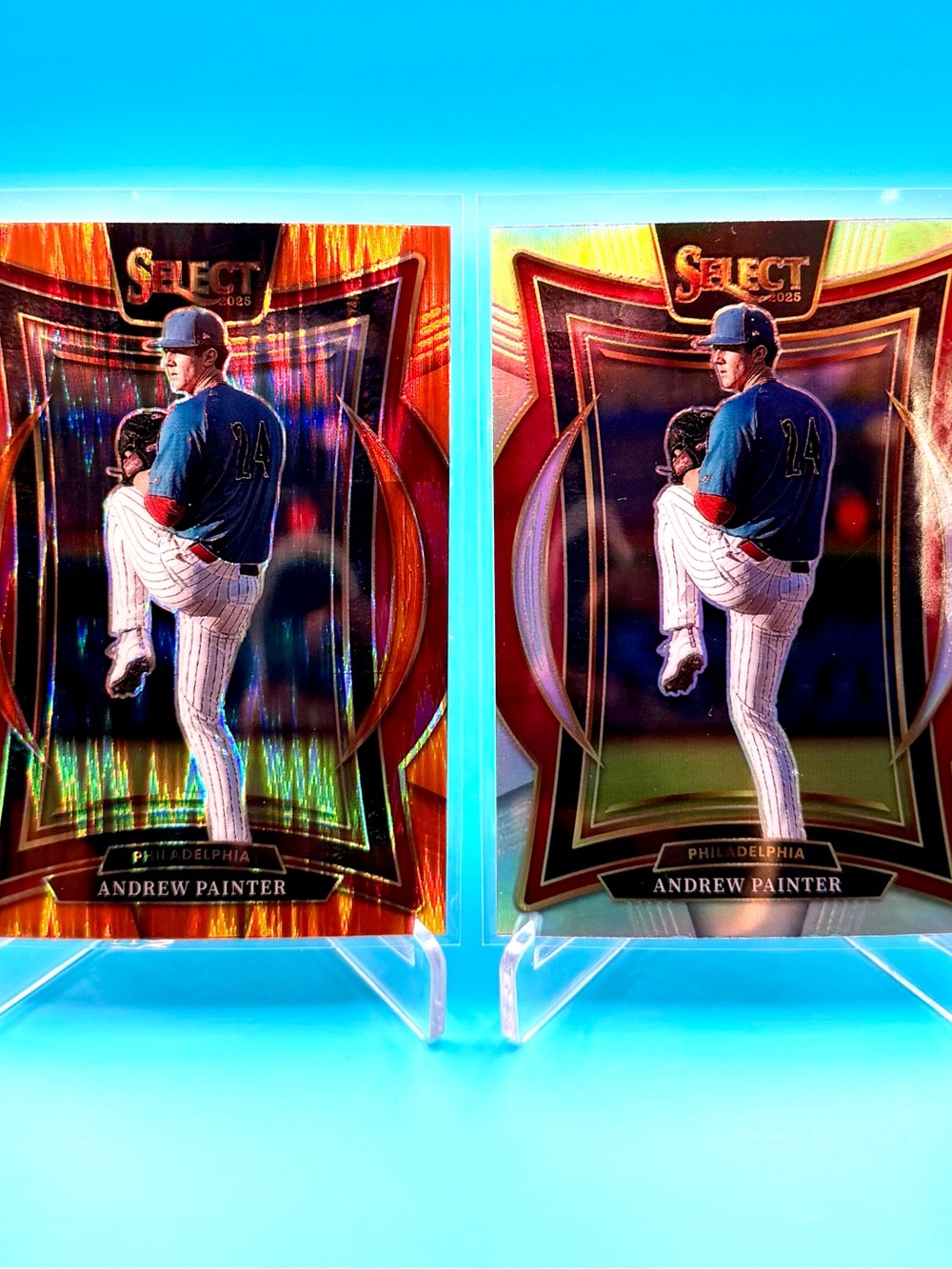 🔥Andrew Painter Lot! Orange Flash Prizm Concourse + Select Prizm Concourse! 🤩